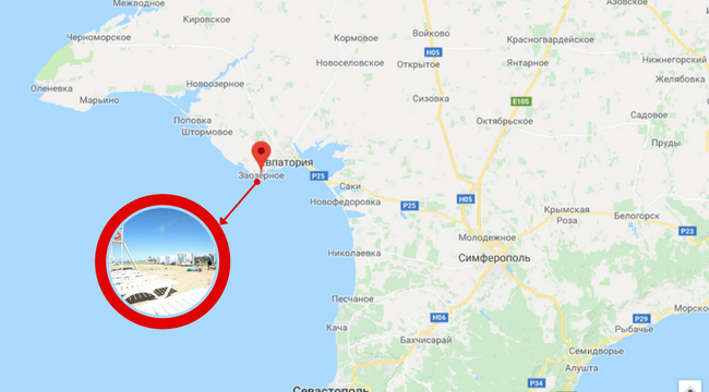 как добраться в Заозерное